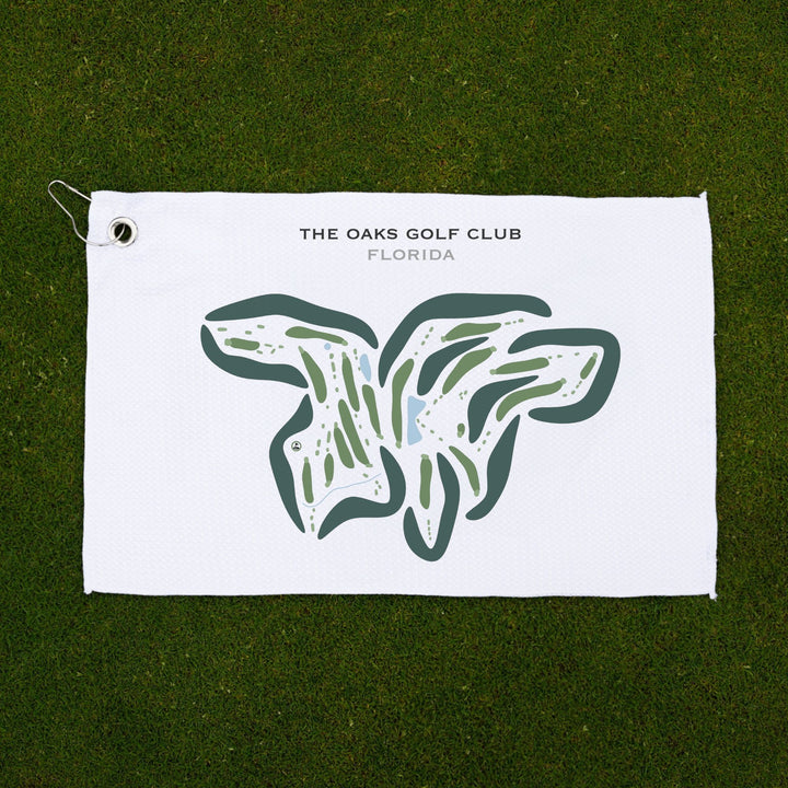 The Oaks Club, Florida - Printed Golf Courses