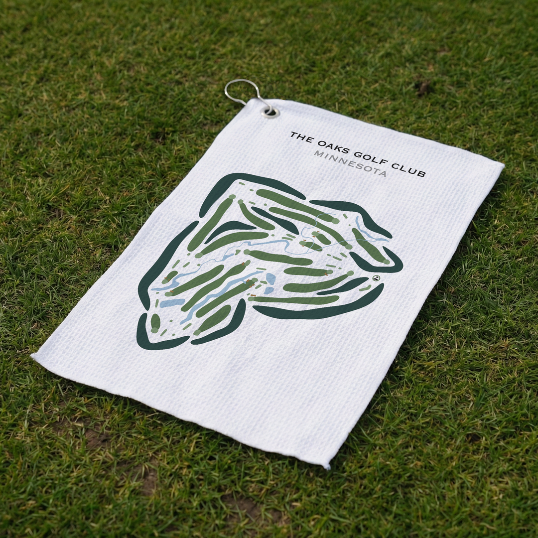 The Oaks Golf Club, Minnesota - Printed Golf Courses