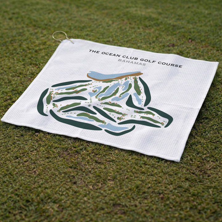 The Ocean Club Golf Course, Bahamas - Printed Golf Courses