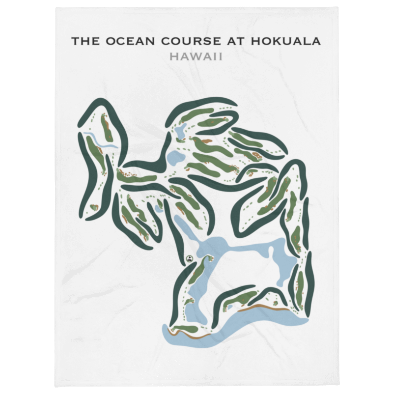 The Ocean Course at Hokuala, Hawaii - Printed Golf Courses