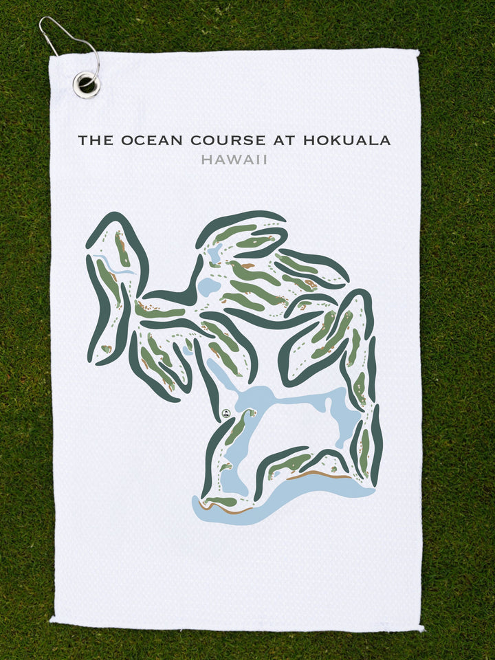 The Ocean Course at Hokuala, Hawaii - Printed Golf Courses