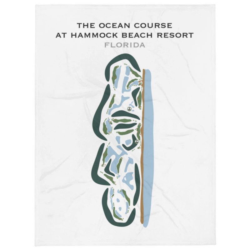 The Ocean Course at Hammock Beach Resort, Florida - Printed Golf Courses