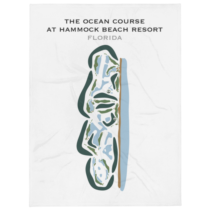 The Ocean Course at Hammock Beach Resort, Florida - Printed Golf Courses