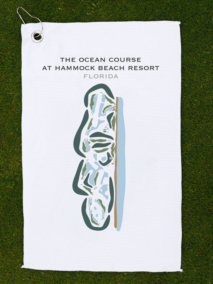 The Ocean Course at Hammock Beach Resort, Florida - Printed Golf Courses
