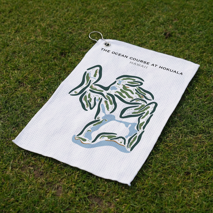 The Ocean Course at Hokuala, Hawaii - Printed Golf Courses