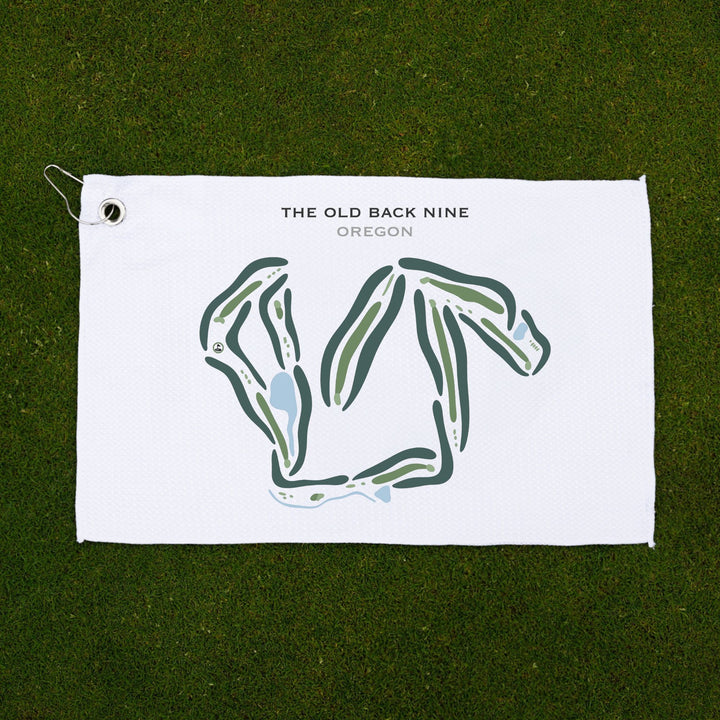 The Old Back Nine, Oregon - Printed Golf Courses