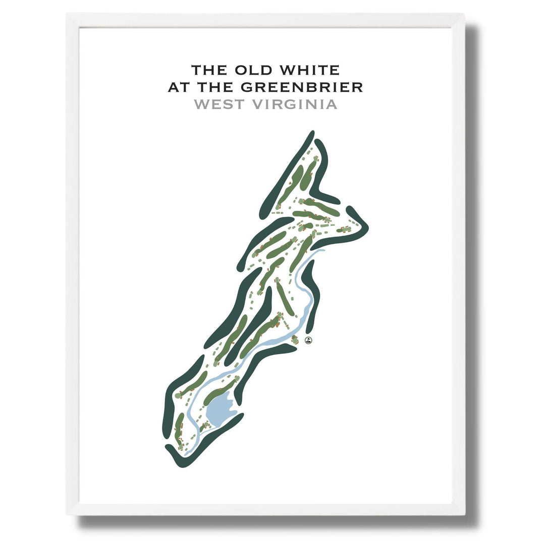 The Old White at The Greenbrier, West Virginia - Golf Course Prints