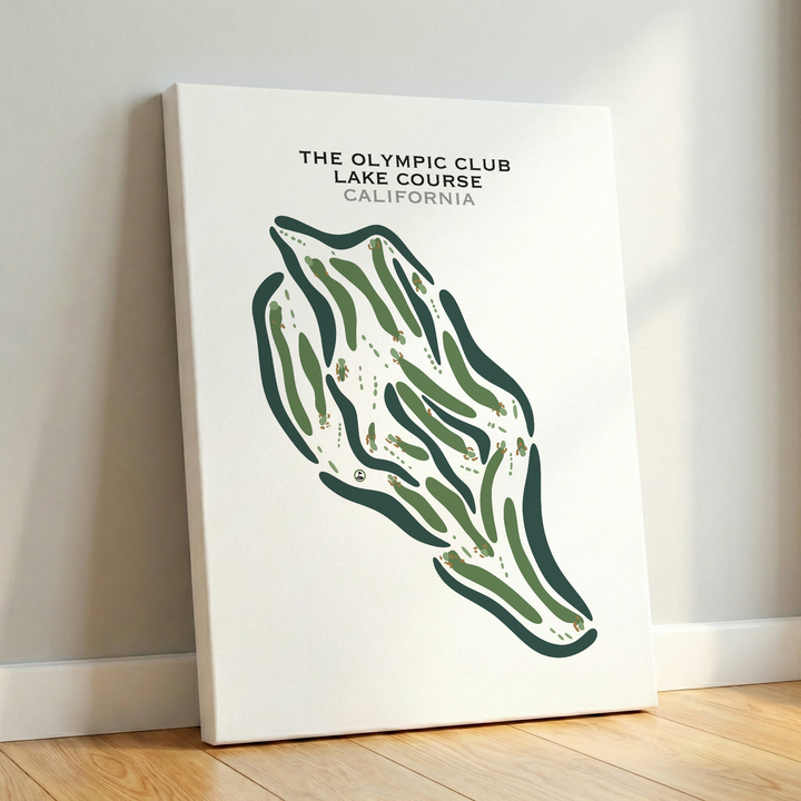 The Olympic Club - Lake Course, California - Printed Golf Course