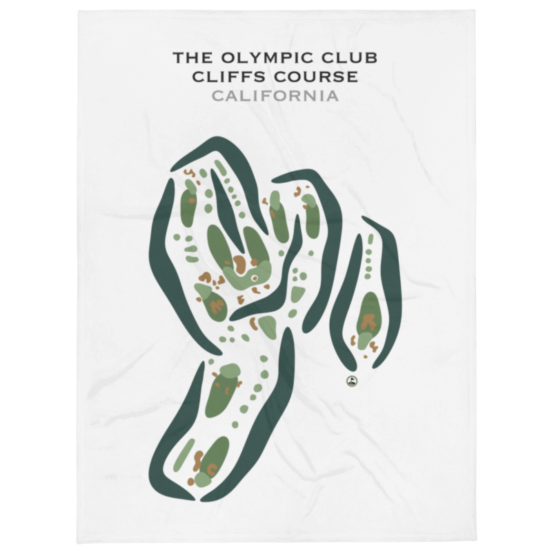 The Olympic Club - Cliffs Course, California - Printed Golf Courses