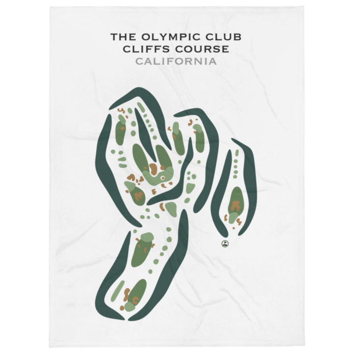 The Olympic Club - Cliffs Course, California - Printed Golf Courses