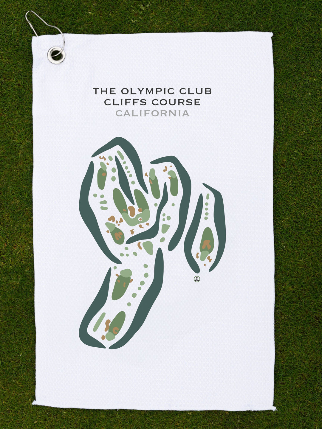 The Olympic Club - Cliffs Course, California - Printed Golf Courses