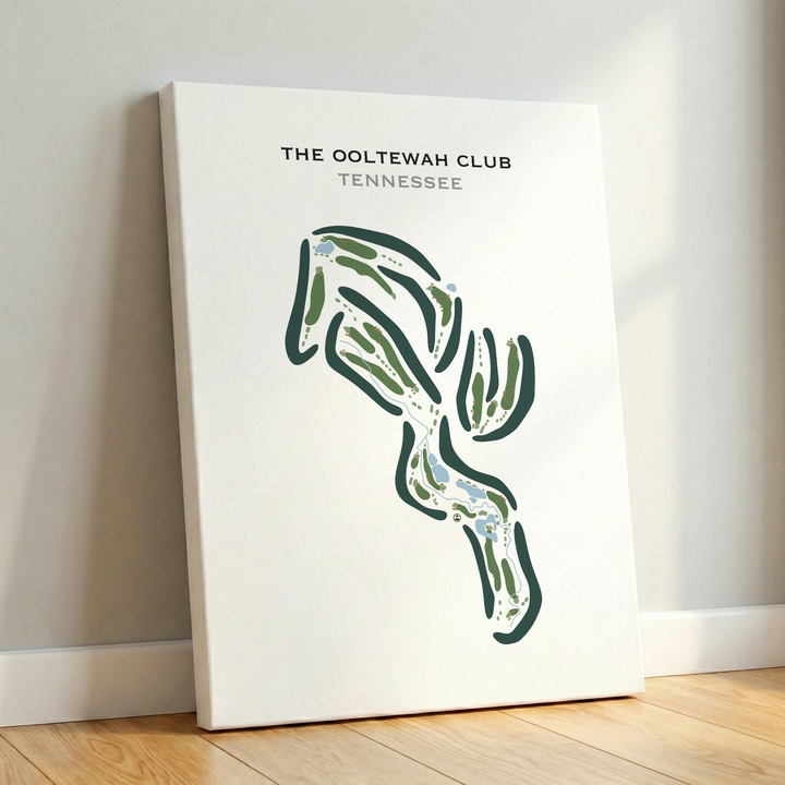 The Ooltewah Club, Tennessee - Printed Golf Courses