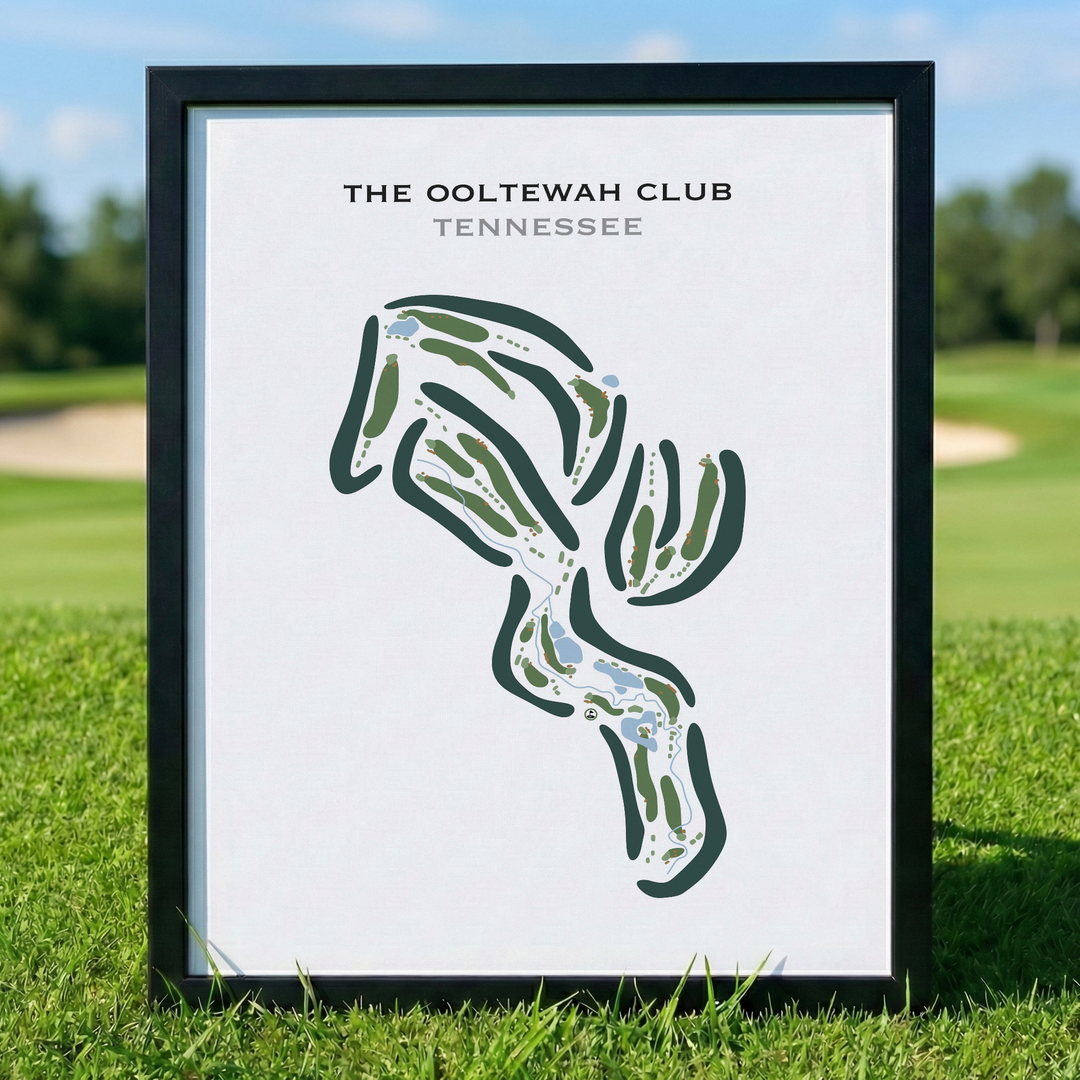 The Ooltewah Club, Tennessee - Printed Golf Courses