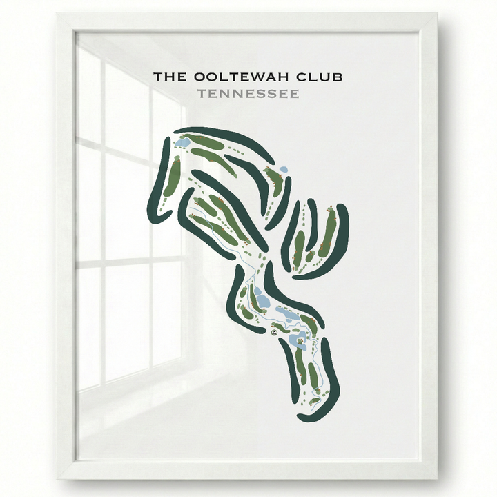The Ooltewah Club, Tennessee - Printed Golf Courses