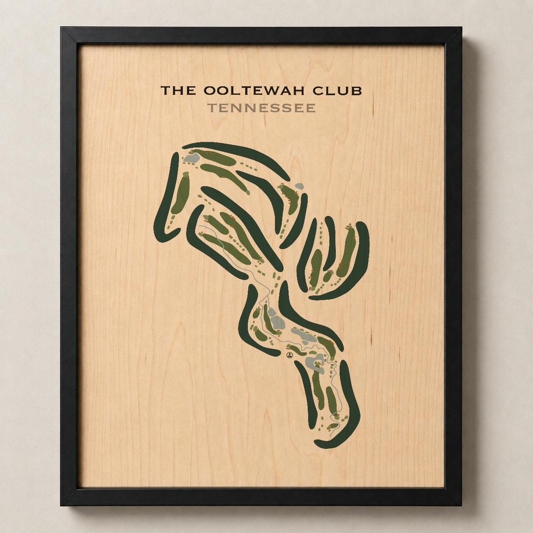 The Ooltewah Club, Tennessee - Printed Golf Courses