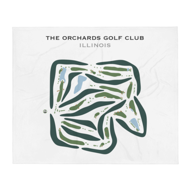 The Orchards Golf Club, Illinois - Printed Golf Courses