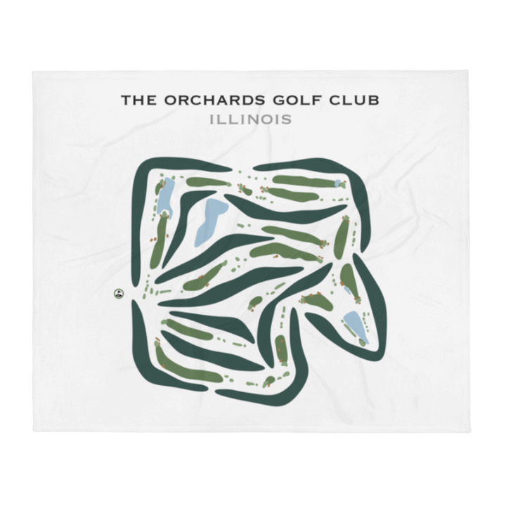 The Orchards Golf Club, Illinois - Printed Golf Courses