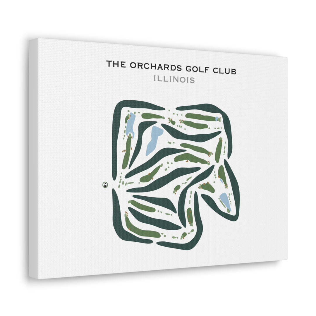 The Orchards Golf Club, Illinois - Printed Golf Courses