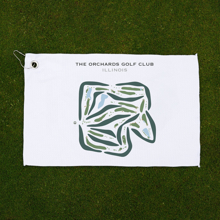 The Orchards Golf Club, Illinois - Printed Golf Courses