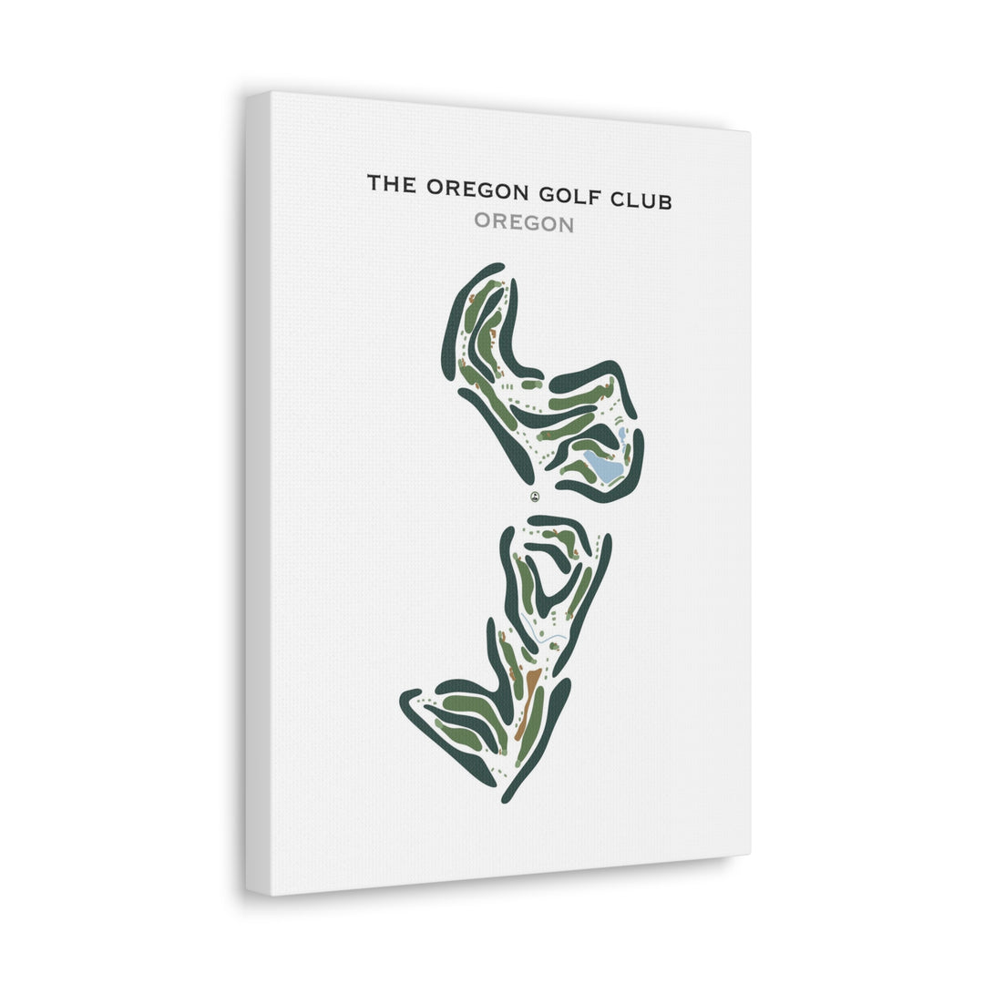 The Oregon Golf Club, Oregon - Printed Golf Course