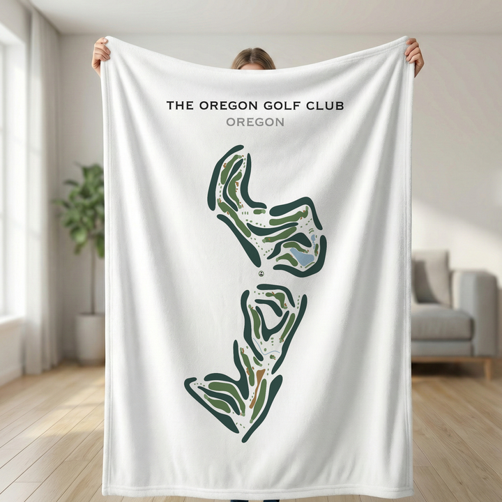 The Oregon Golf Club, Oregon - Printed Golf Course