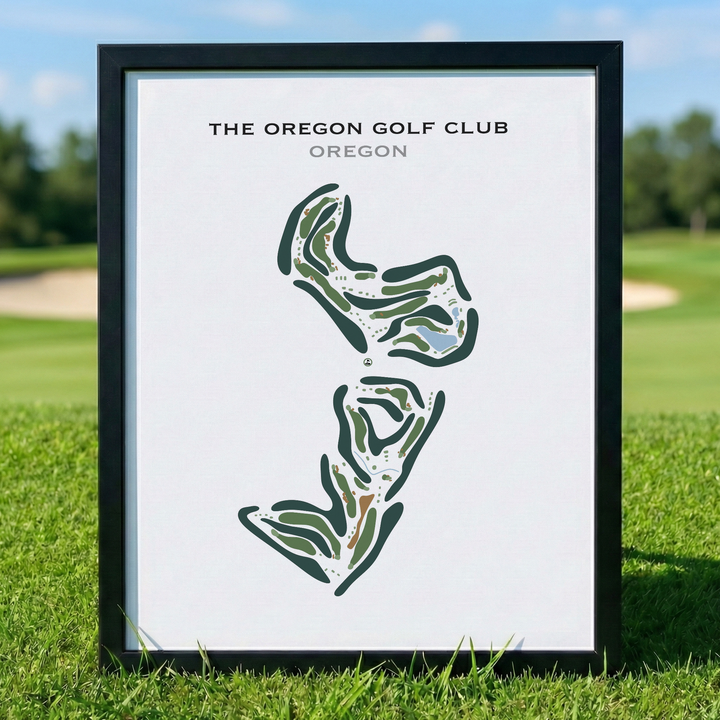 The Oregon Golf Club, Oregon - Printed Golf Course