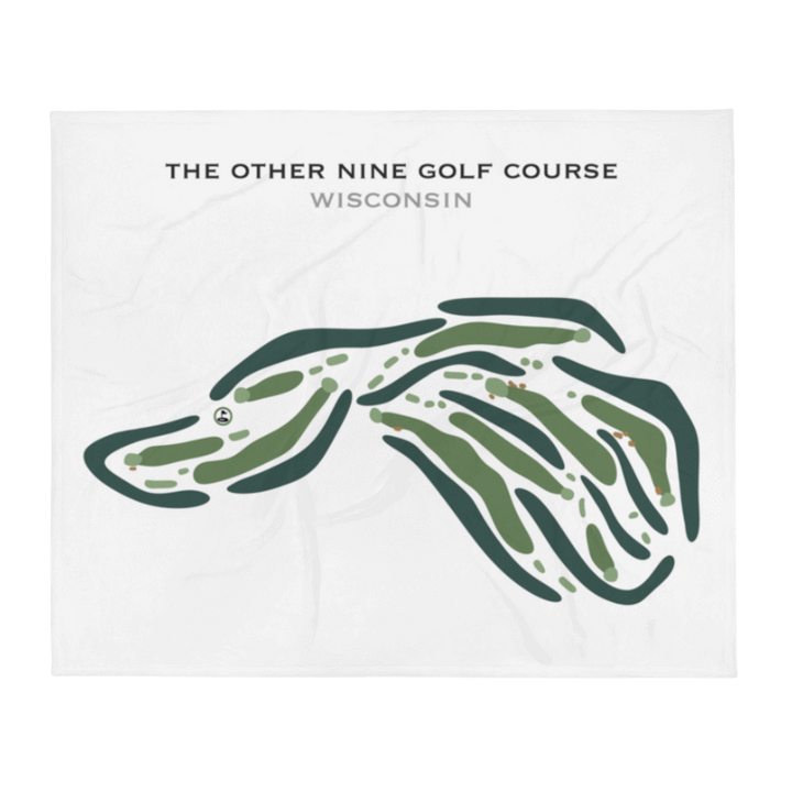 The Other Nine Golf Course, Wisconsin - Printed Golf Course