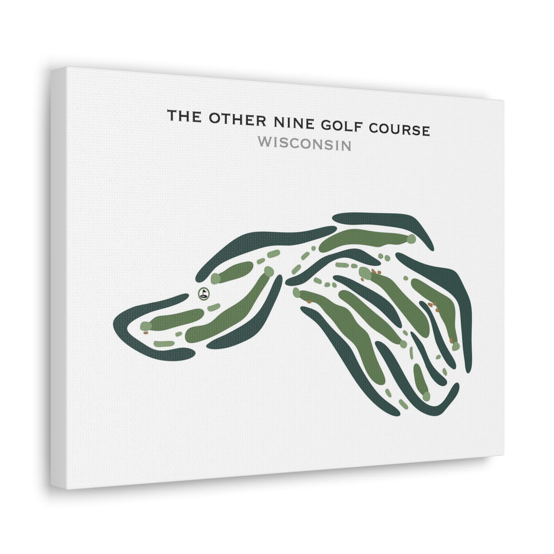 The Other Nine Golf Course, Wisconsin - Printed Golf Course