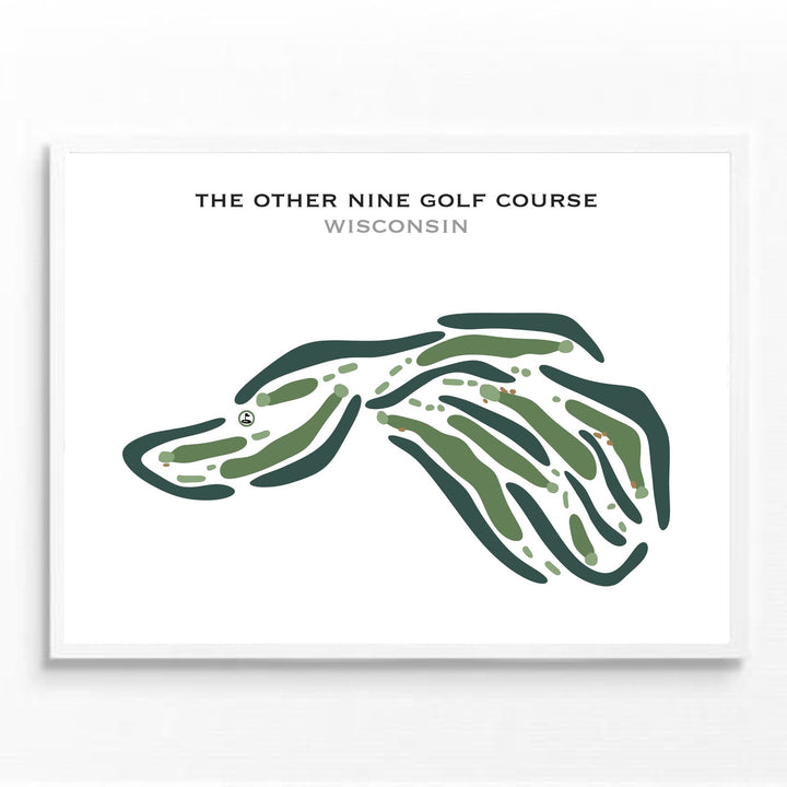 The Other Nine Golf Course, Wisconsin - Printed Golf Course