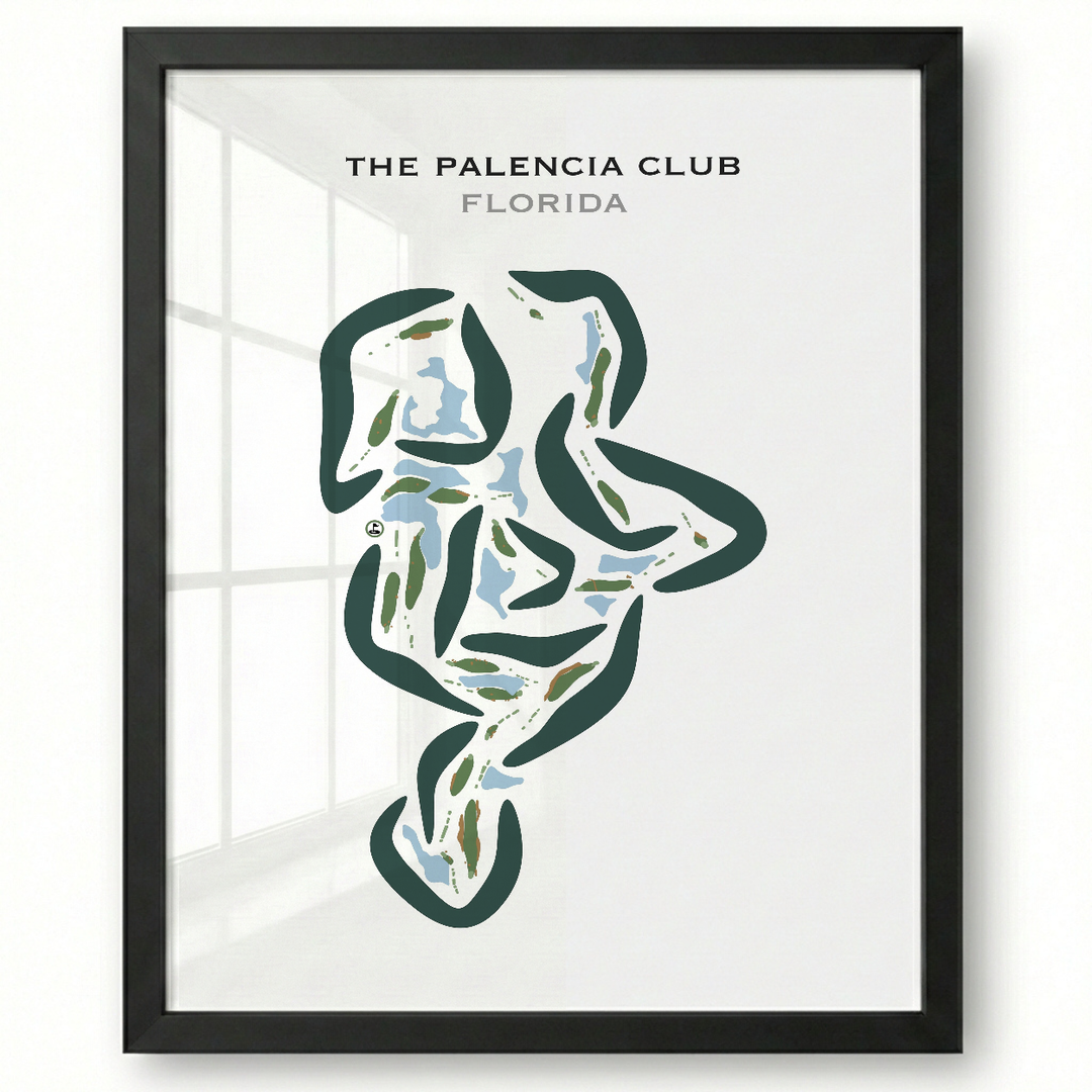 The Palencia Golf Club, Florida - Printed Golf Courses