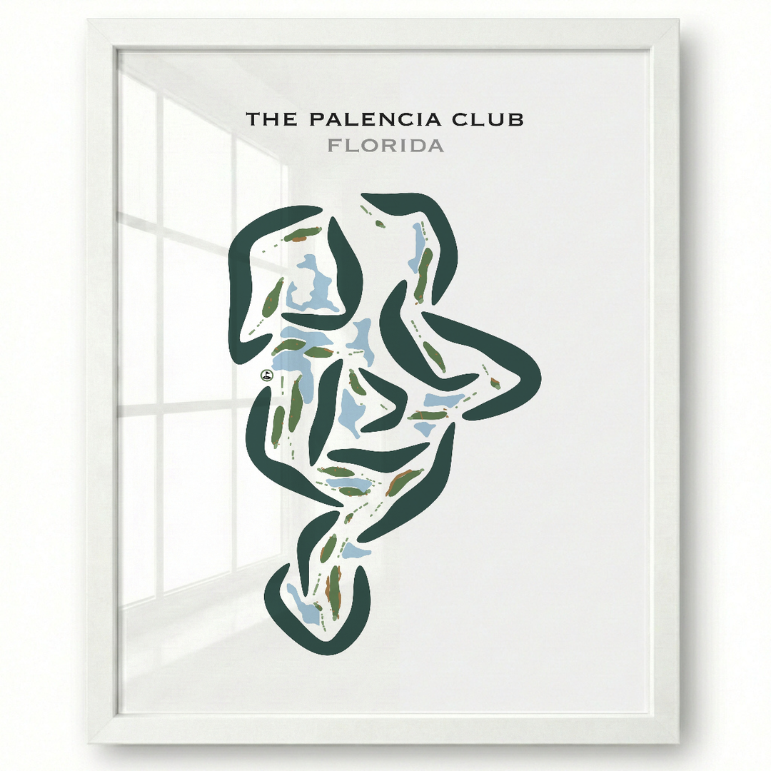 The Palencia Golf Club, Florida - Printed Golf Courses