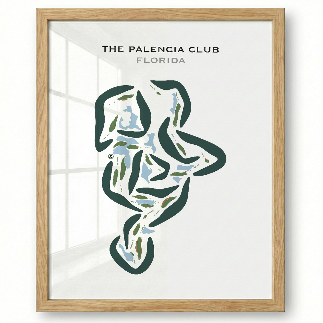 The Palencia Golf Club, Florida - Printed Golf Courses