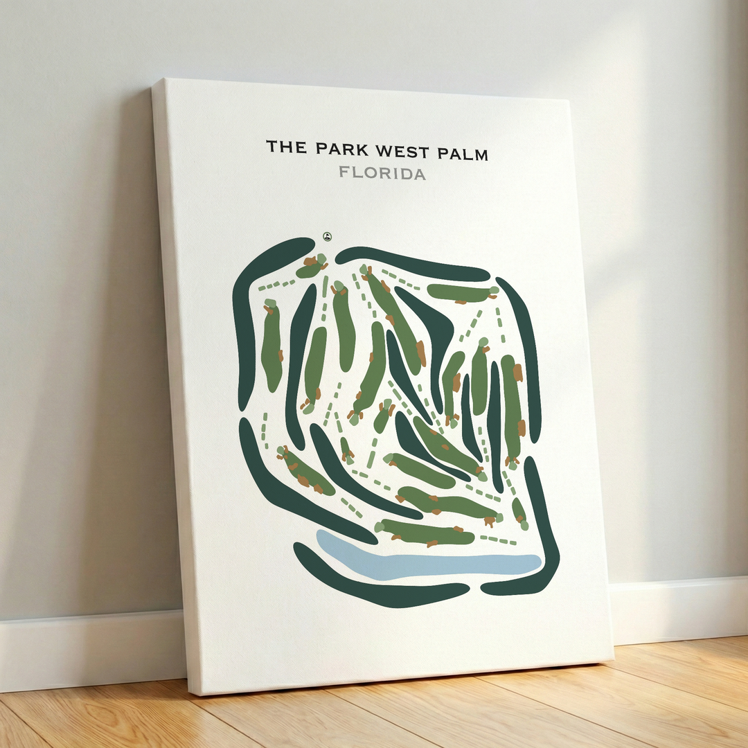 The Park West Palm, Florida - Printed Golf Courses