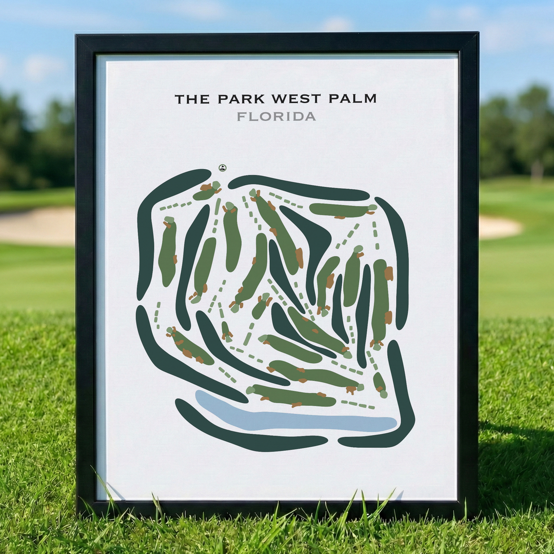 The Park West Palm, Florida - Printed Golf Courses