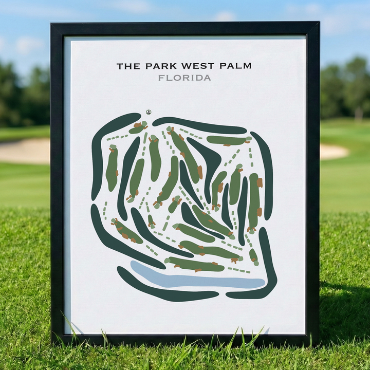 The Park West Palm, Florida - Printed Golf Courses