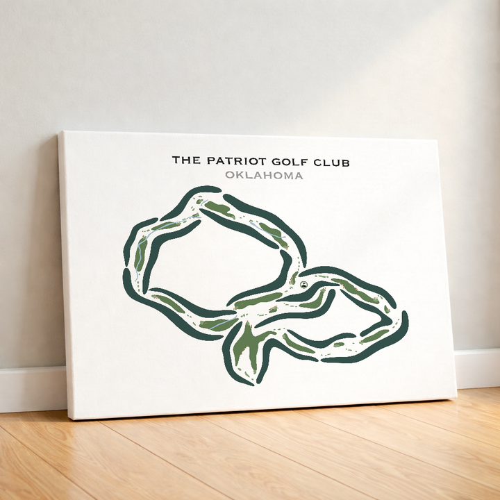 The Patriot Golf Club, Oklahoma - Printed Golf Courses