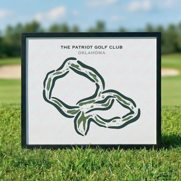 The Patriot Golf Club, Oklahoma - Printed Golf Courses
