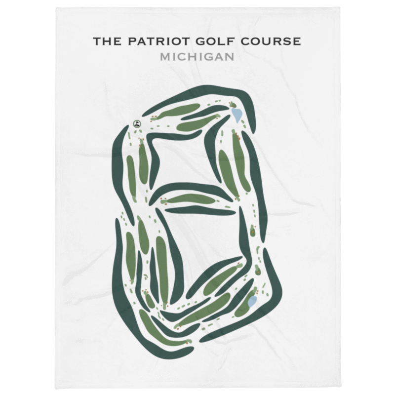 The Patriot Golf Course, Michigan - Printed Golf Courses