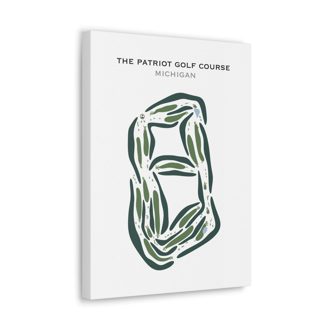 The Patriot Golf Course, Michigan - Printed Golf Courses