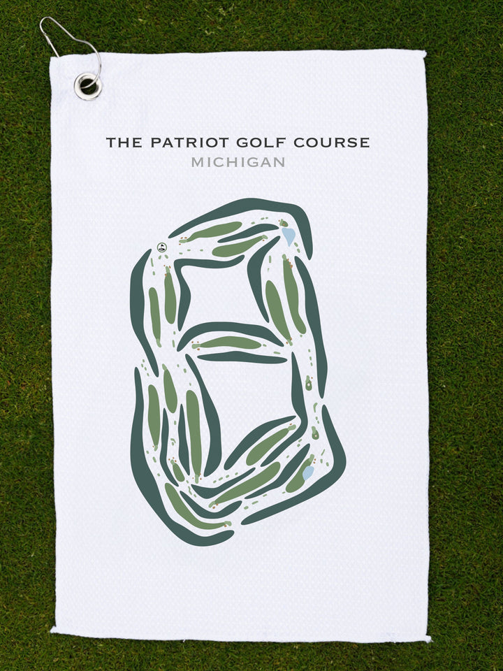 The Patriot Golf Course, Michigan - Printed Golf Courses