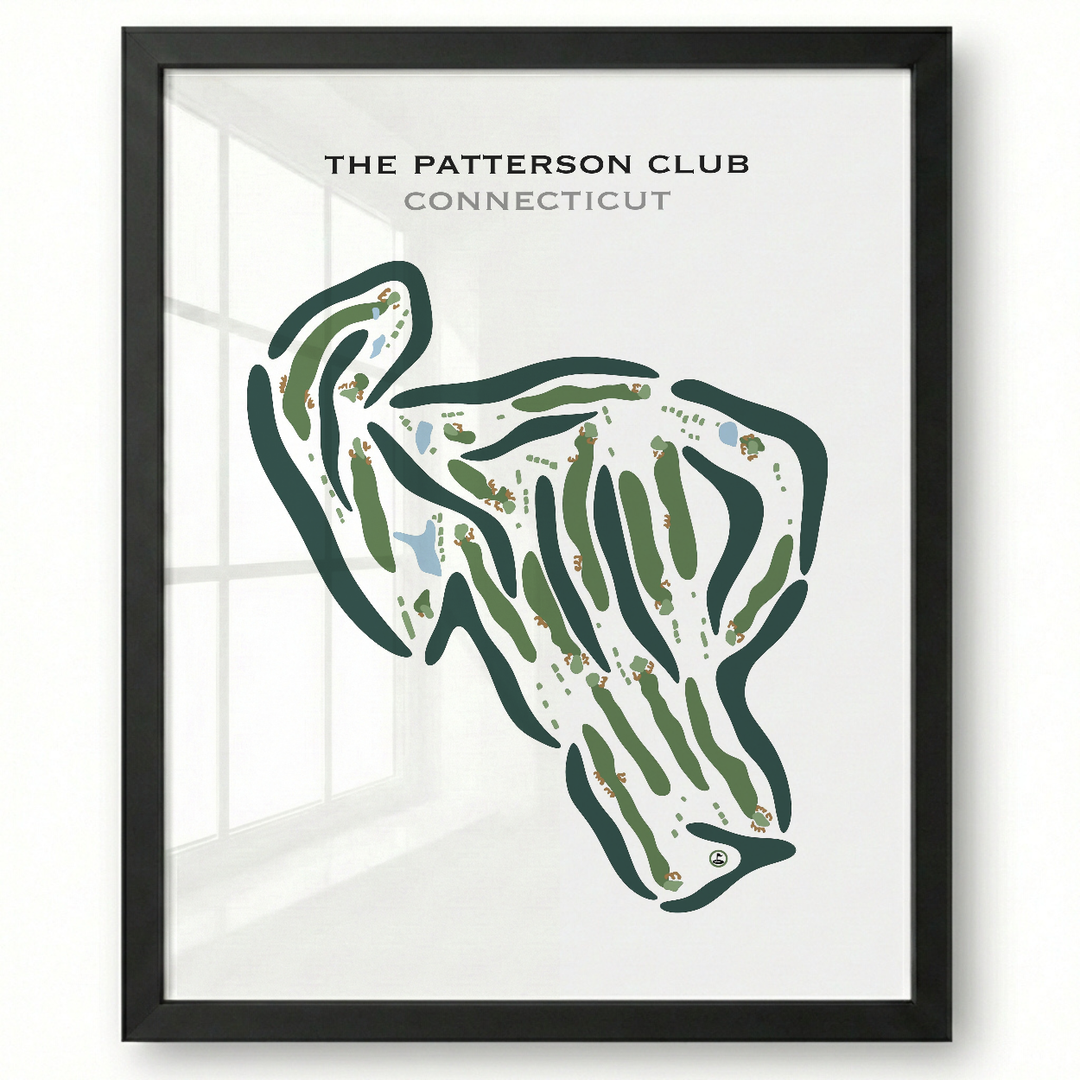 The Patterson Club, Connecticut - Printed Golf Courses