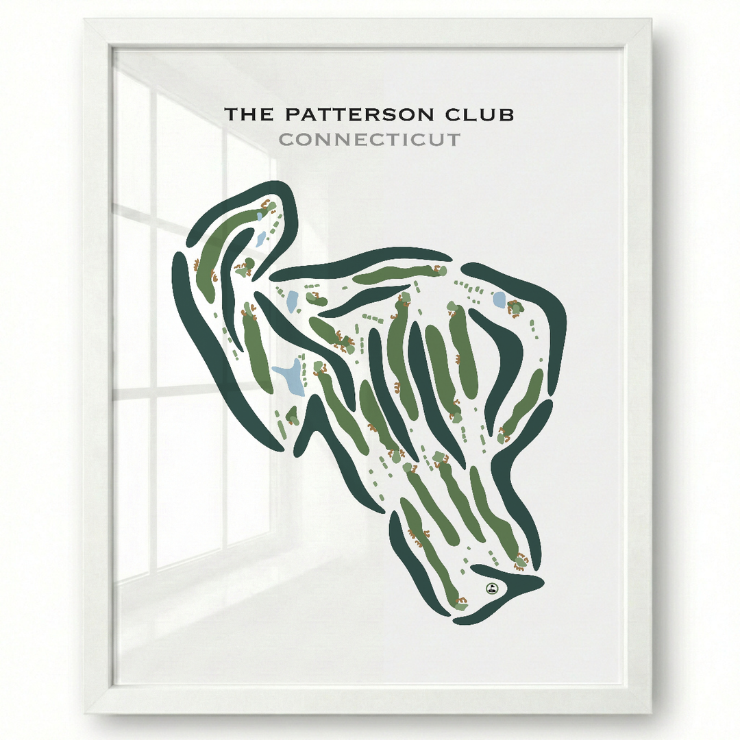 The Patterson Club, Connecticut - Printed Golf Courses
