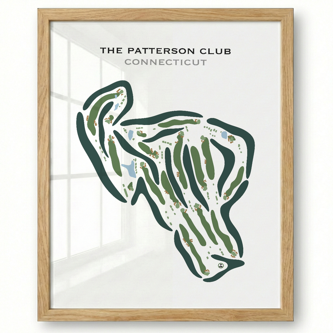 The Patterson Club, Connecticut - Printed Golf Courses