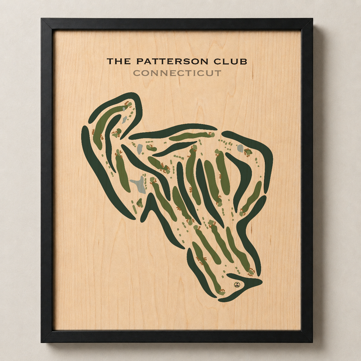 The Patterson Club, Connecticut - Printed Golf Courses