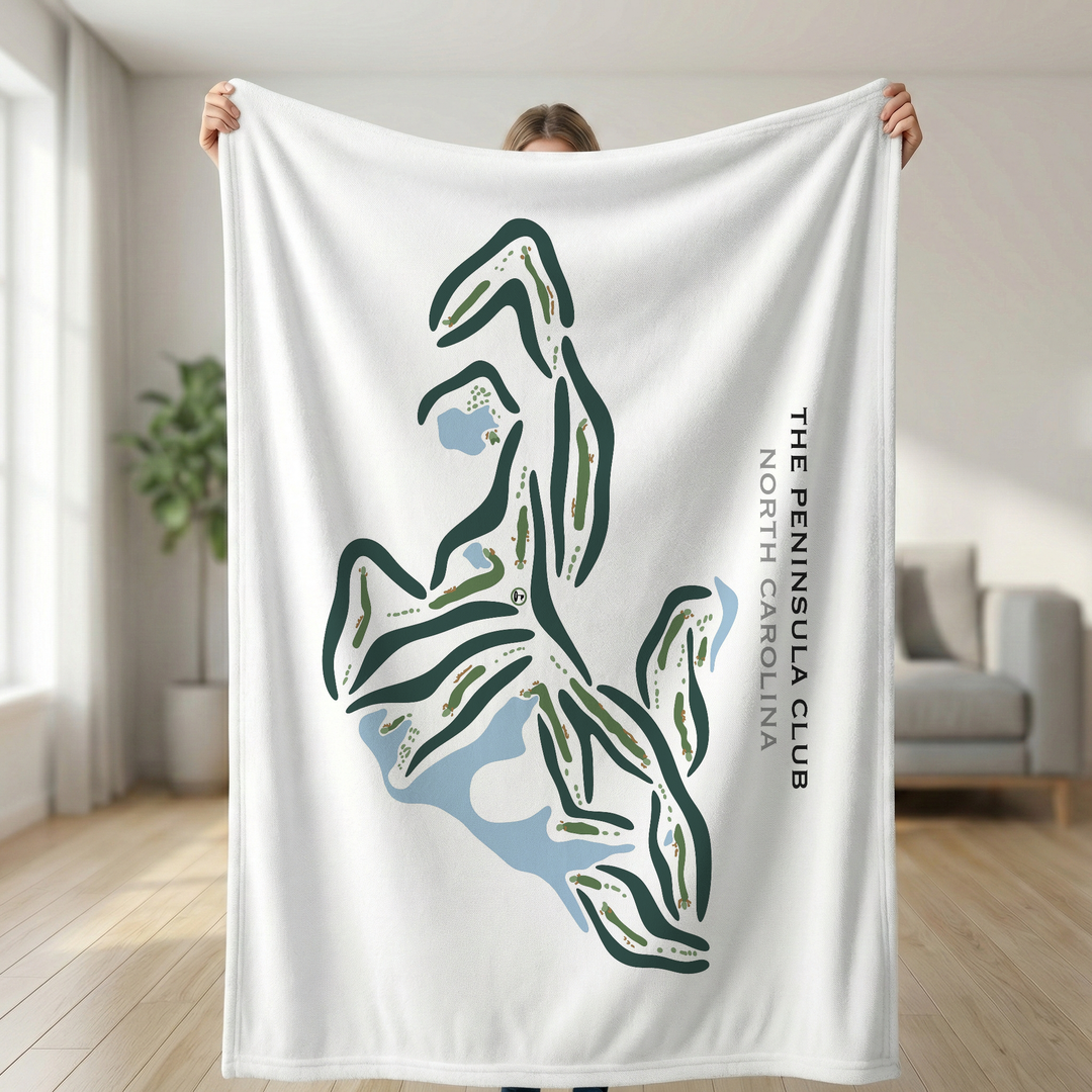 The Peninsula Club, North Carolina - Printed Golf Courses