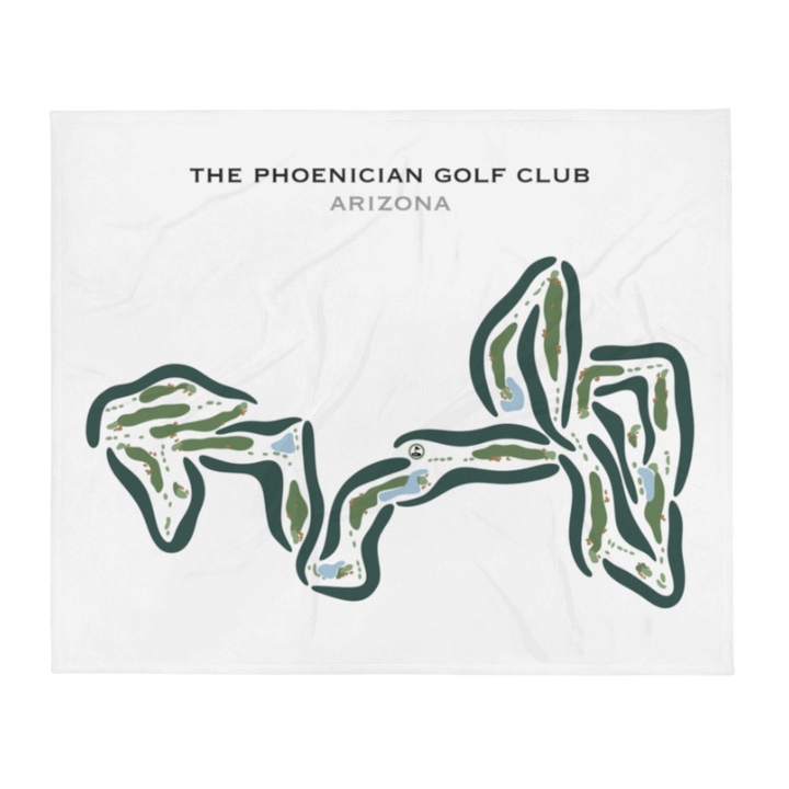 The Phoenician Golf Club, Arizona - Printed Golf Course