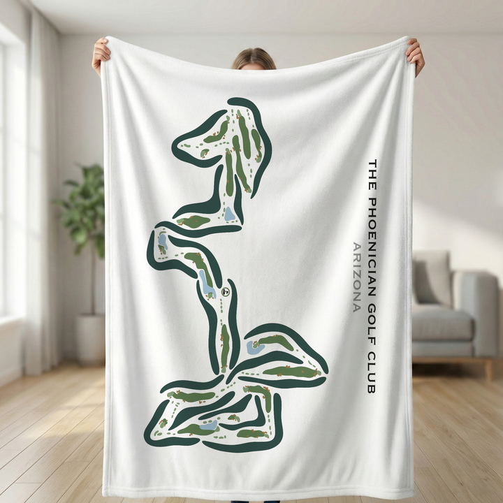 The Phoenician Golf Club, Arizona - Printed Golf Course