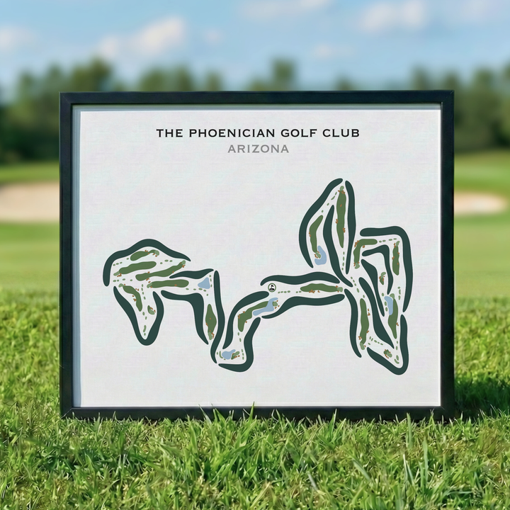 The Phoenician Golf Club, Arizona - Printed Golf Course