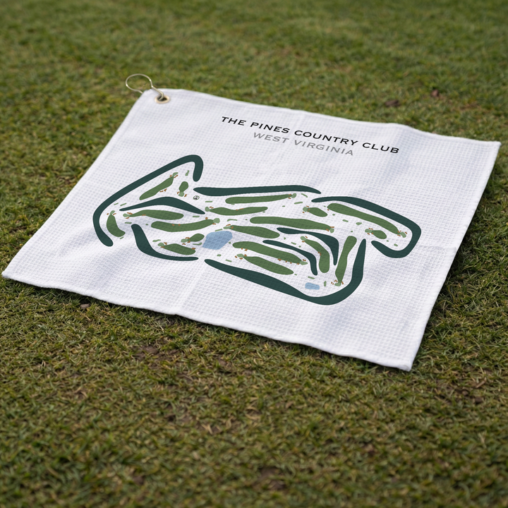 The Pines Country Club, West Virginia - Printed Golf Course