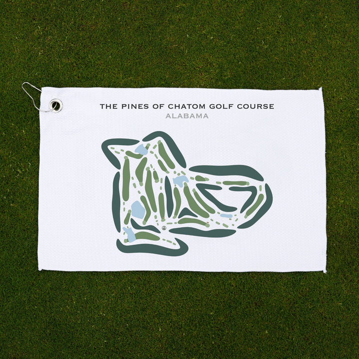 The Pines of Chatom Golf Course, Alabama - Printed Golf Courses